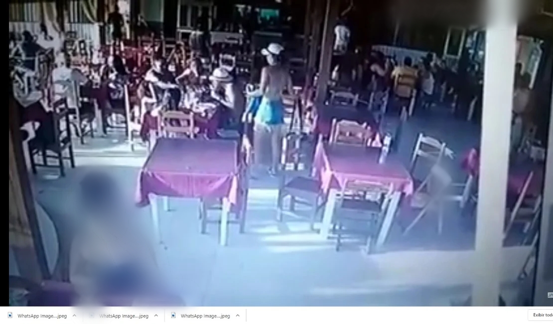 NO CENTRO: Restaurante é invadido por bandidos que fogem levando R$ 5 mil