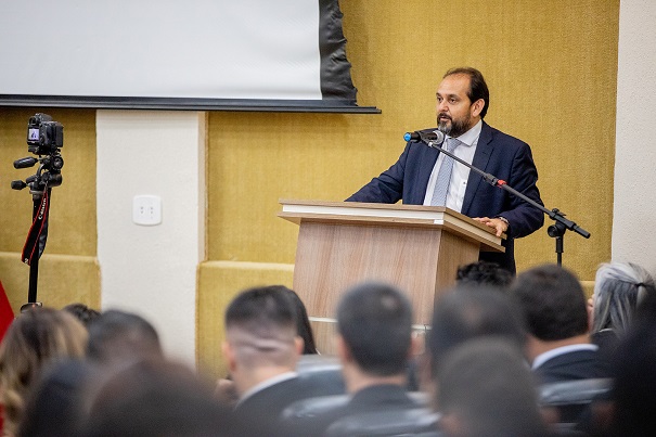 DISCURSO: Presidente Laerte Gomes destaca trajetória do MP em solenidade de posse