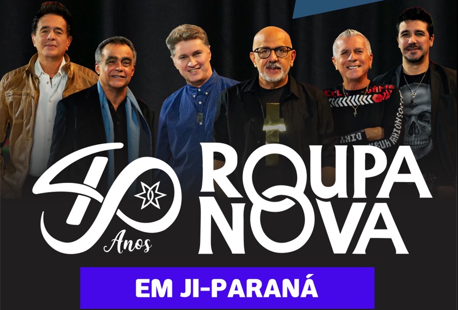 JI-PARANÁ: Banda Roupa Nova faz show durante a Rondônia Rural Show Internacional