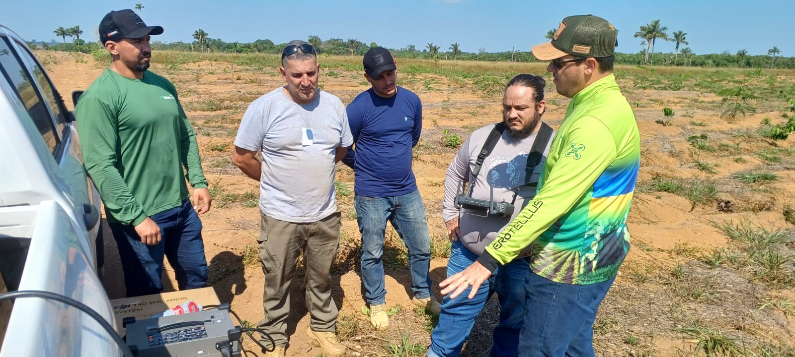 INOVAÇÃO: Tecnologias de pulverização e dispersão de sementes aérea são aplicadas para recuperação de áreas degradadas 