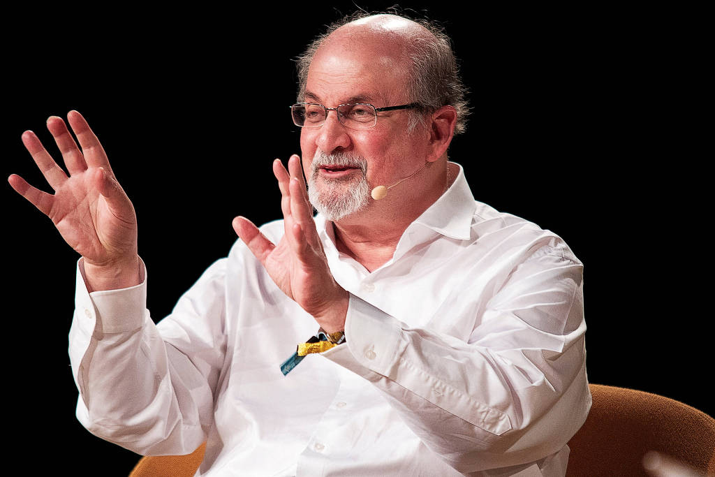 LITERATURA: Escritor Salman Rushdie lança primeiro livro após o polêmico Versos Santâncos