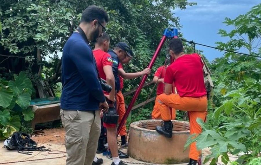 MADRASTA PRESA: Exames indicam que criança encontrada dentro de poço morreu por afogamento