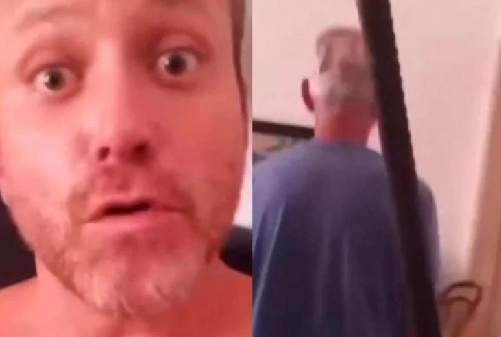 'CABEÇÃO': Sérgio Hondjakoff aparece alterado e ameaça matar o pai