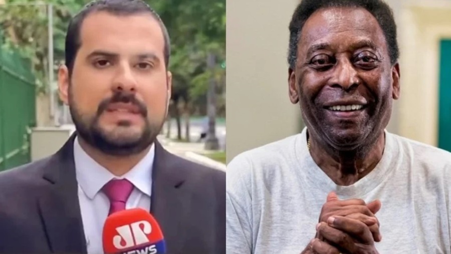 ERROS: Repórter comete gafe ao dizer que Pelé tem câncer no colo do útero