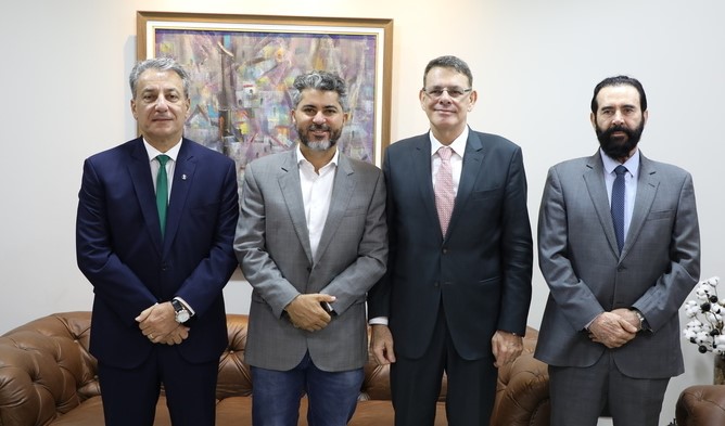 MARCOS ROGÉRIO: Governador eleito visita o TJRO e defende diálogo entre Poderes