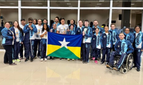 REPRESENTANDO: Delegação de RO recebe kits e inicia participação nas Paralimpíadas Escolares