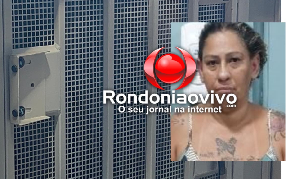 CAIU: Mulher condenada a oito anos por tráfico é presa em Porto Velho