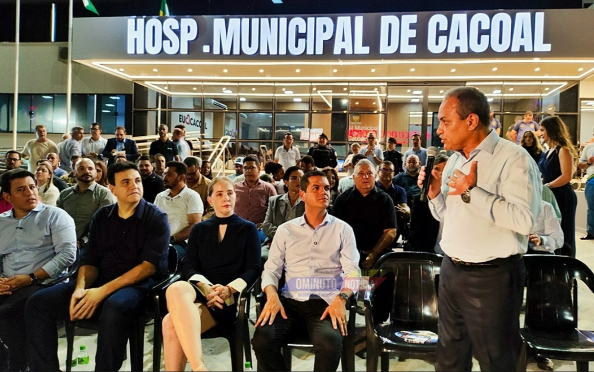 CACOAL: Hospital Municipal é inaugurado e terá capacidade para 800 atendimentos diários