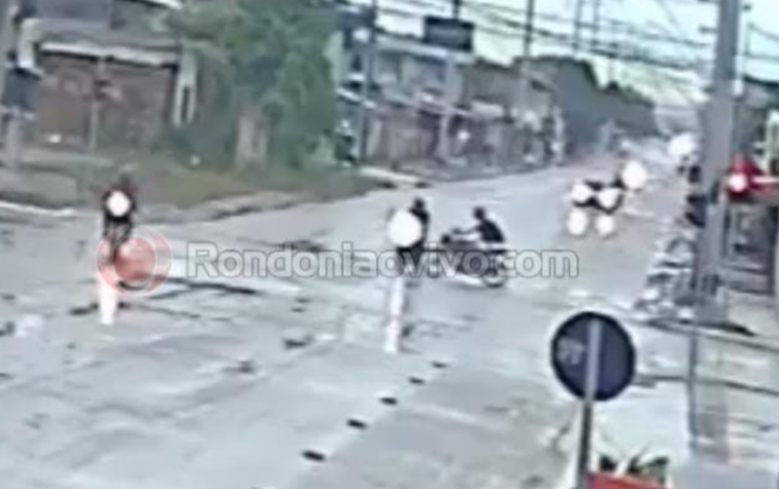 NA RIO MADEIRA: Vídeo mostra grave acidente que deixou motociclistas feridos