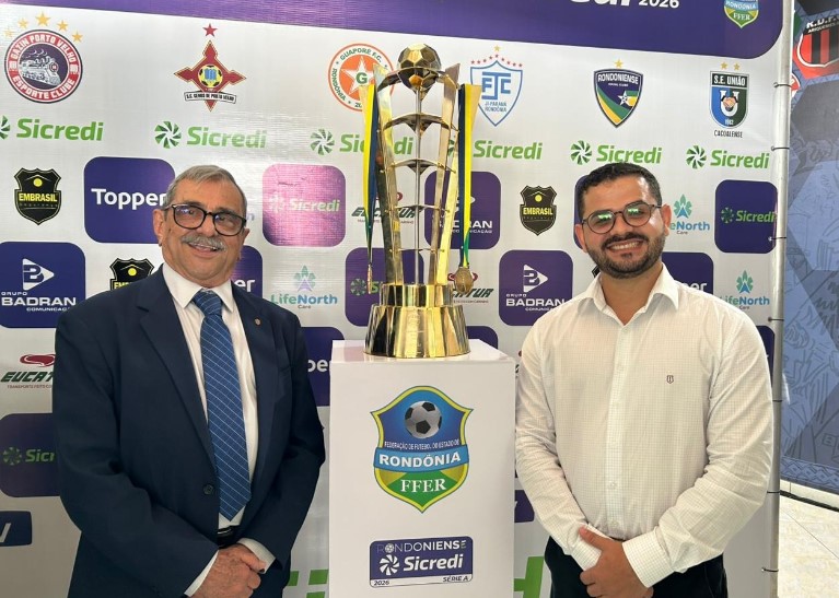 FUTEBOL: Campeonato Rondoniense 2026 é lançado e Sicredi é o patrocinador
