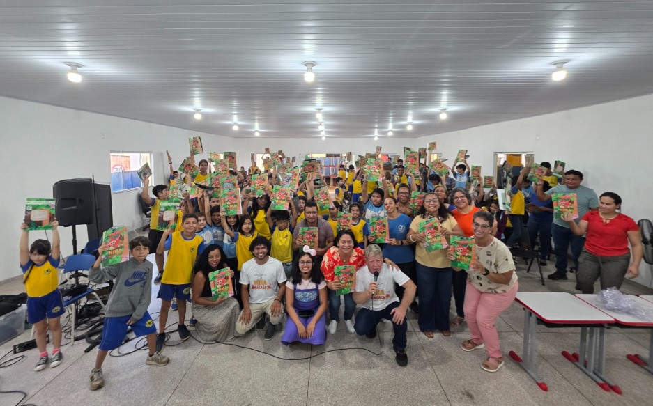 REGIONAL: 'Jornada Literária de Nina Macaca' chega a escolas do interior de RO