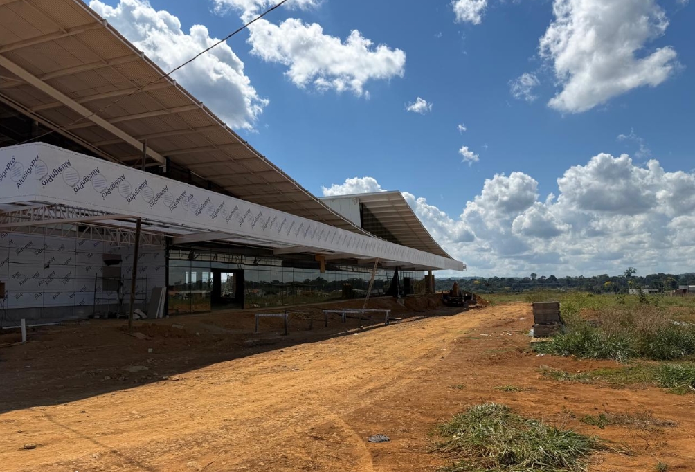 PREVISTO PARA SETEMBRO: Obras do aeroporto de Ariquemes param por atraso de pagamentos