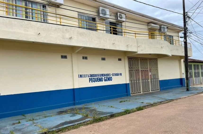 GESTÃO LÉO MORAES: Escola Municipal de PVH tem turma há dois meses sem aula