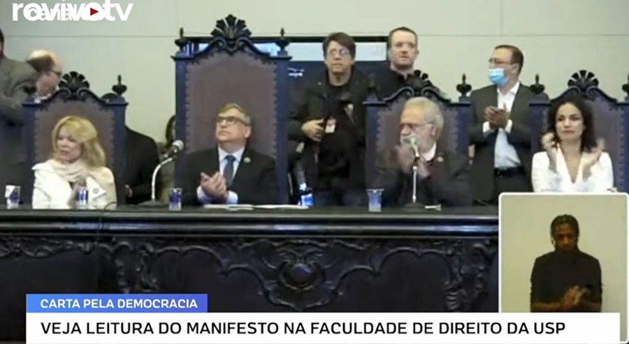 ASSISTA: Leitura da Carta aos Brasileiros em defesa do Estado Democrático de Direito