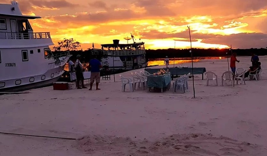 TEMPORADA: Pesca esportiva é fonte de renda para comunidades na Amazônia