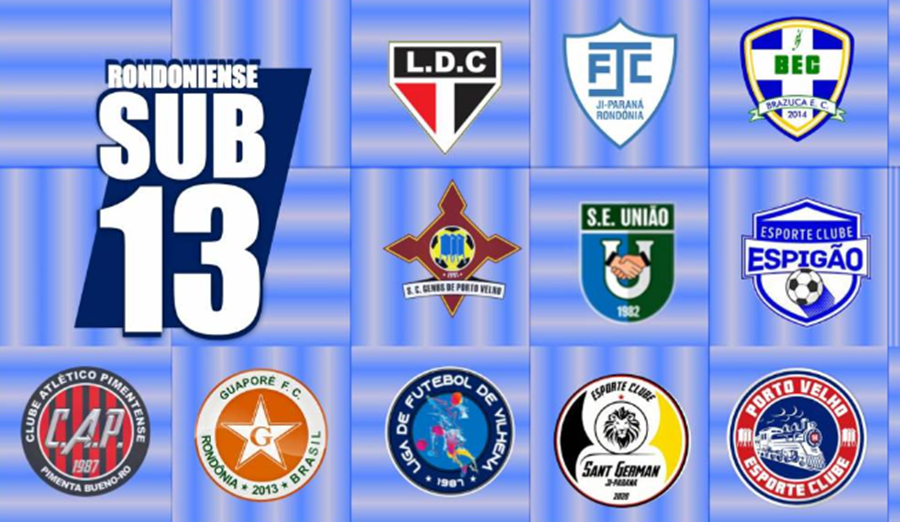 COMPETIÇÃO: Campeonato Rondoniense Sub-13 contará com a participação de 11 clubes