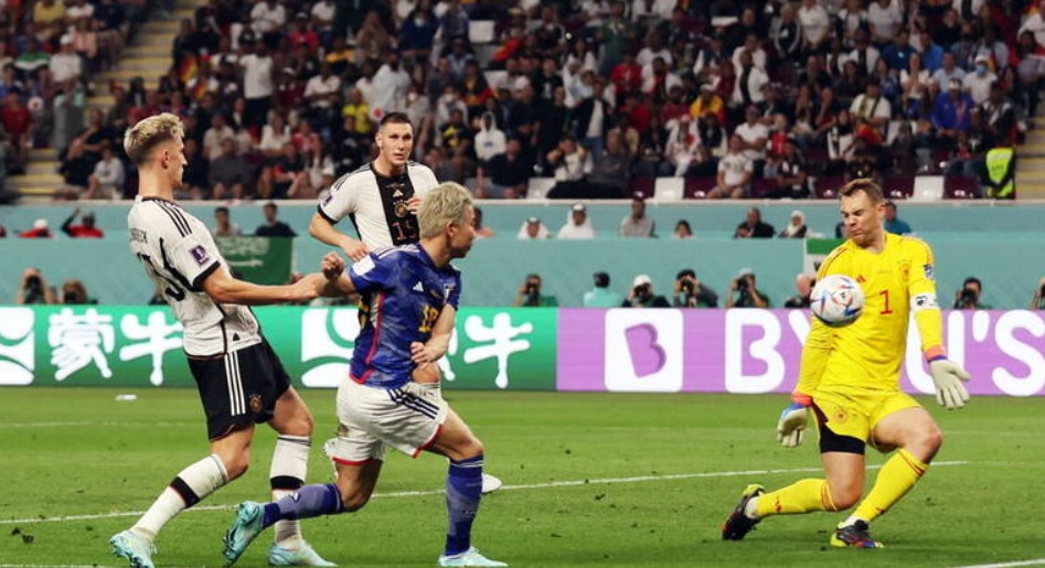 VÍDEO: Assista aos melhores momentos do jogo entre Alemanha X Japão 