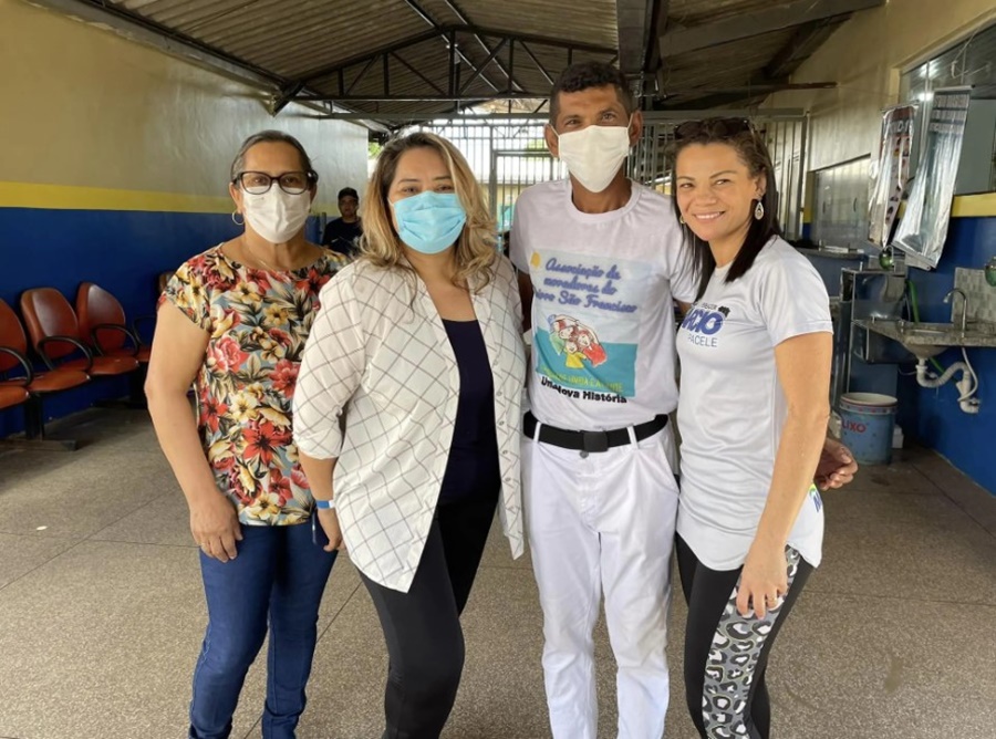 MÁRCIO PACELE: Gabinete do vereador participa de Ação Social no bairro São Francisco