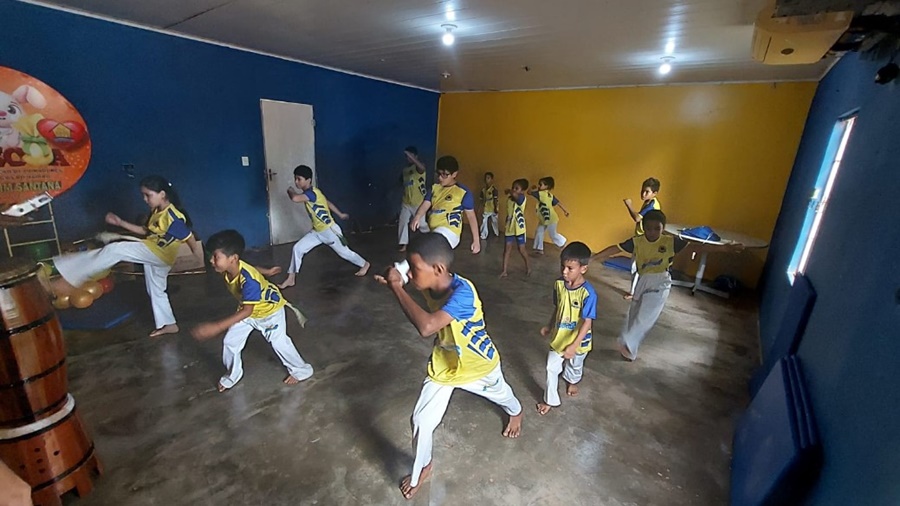 TRANSFORMAÇÃO: Capoeira no Talentos do Futuro mantém esporte vivo e unido à arte