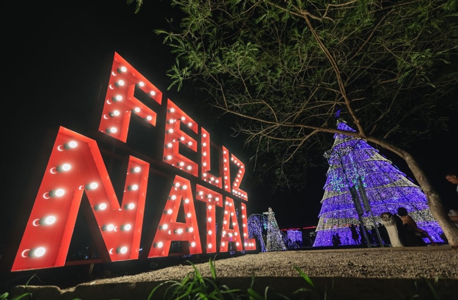 NATAL PORTO LUZ: Último final de semana para visitar a decoração do Parque da Cidade