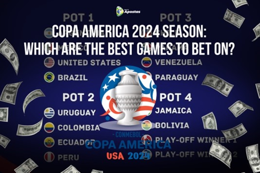 COPA AMERICA 2024: Quais são os melhores jogos para se apostar