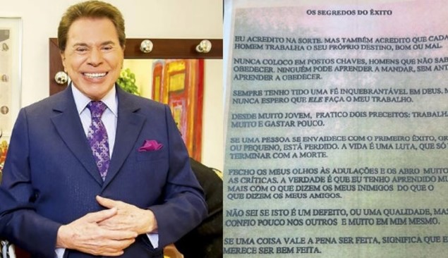 INSPIRADOR: Filhas de Silvio Santos encontram uma carta do apresentador