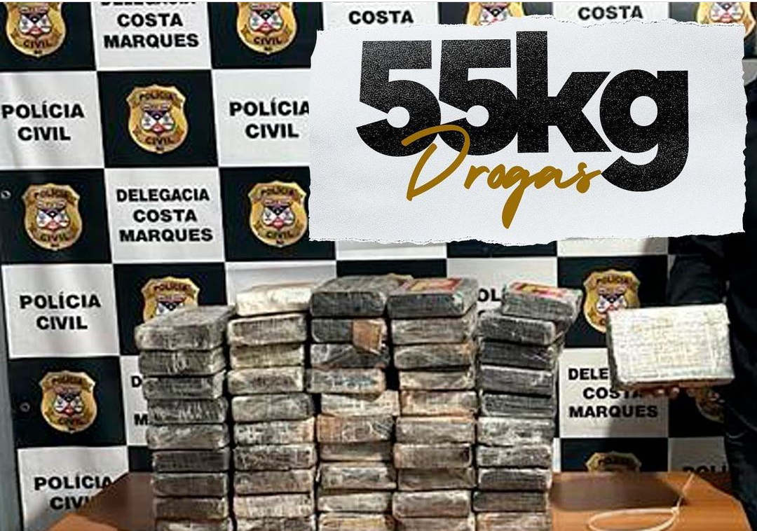 OPERAÇÃO PURIFICAÇÃO : Brasileiros e bolivianos são presos com 55 quilos de cocaína em Rondônia 