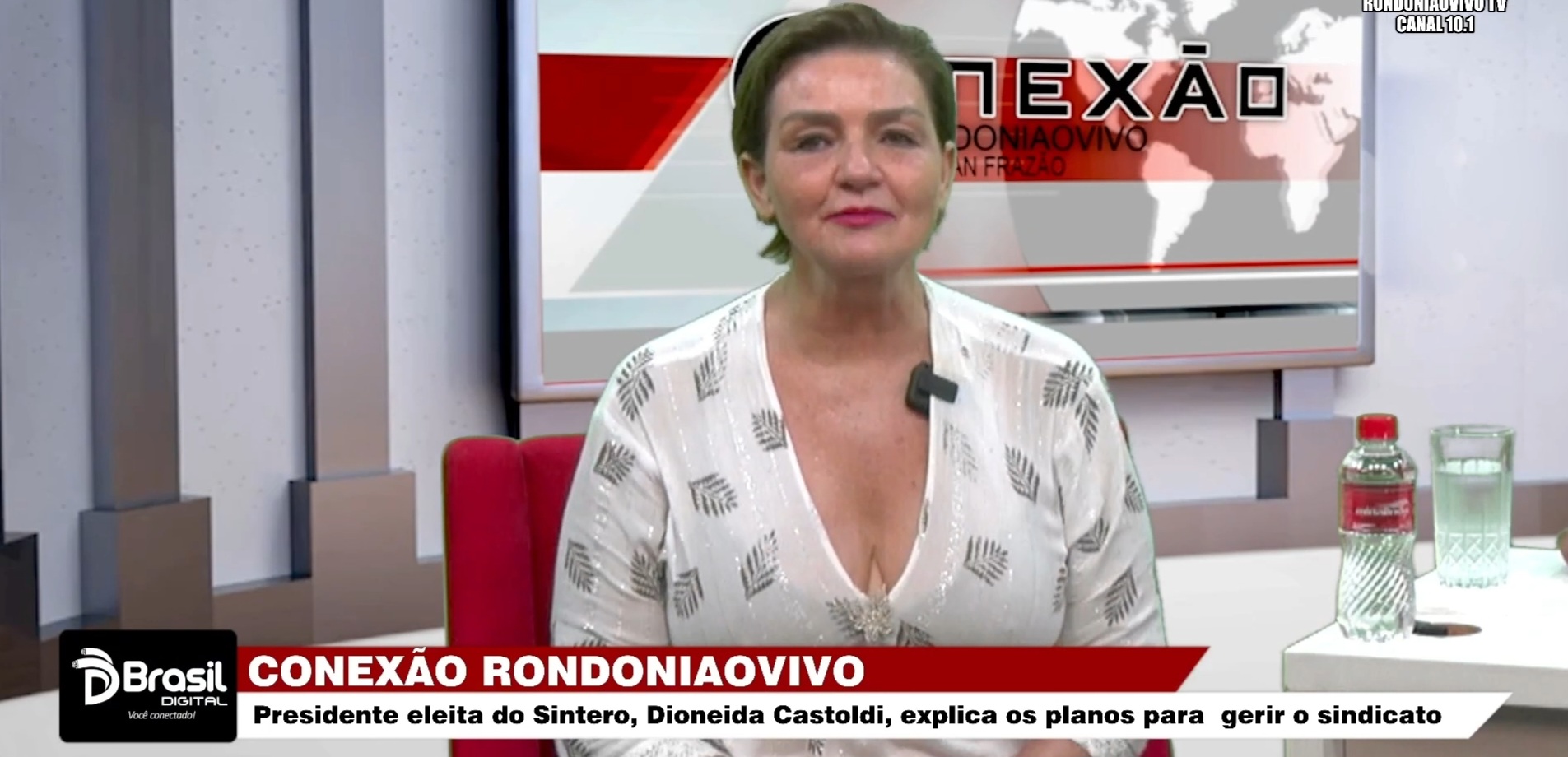 CONEXÃO RONDONIAOVIVO:   Presidenta eleita do Sintero, Dioneida Castoldi, fala sobre nova gestão 