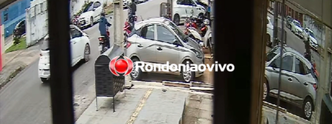 ASSISTA: Dupla criminosa furta motocicleta Bros em plena luz do dia no Olaria