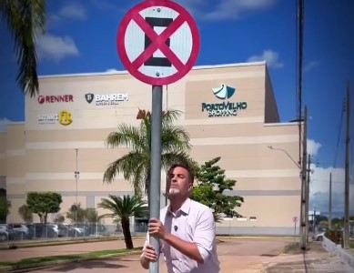 CHORANDO: Porto Velho Shopping critica liberação de estacionamento ao seu entorno 