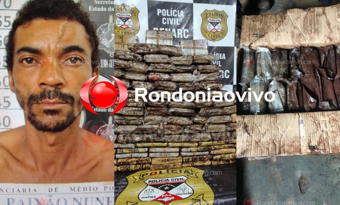 URGENTE: Denarc prende traficante do CV com 100 quilos de skunk na capital