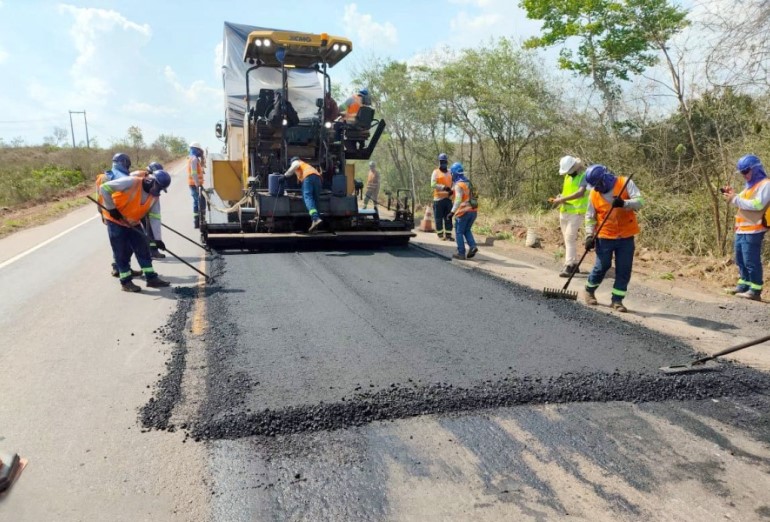 MELHORIAS: Nova 364 intensifica obras de recuperação em trechos estratégicos da BR-364
