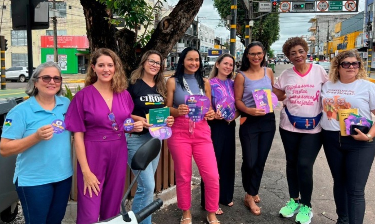 INICIATIVA: Campanha 'Não é Não' do MPRO tem mobilização em Cacoal