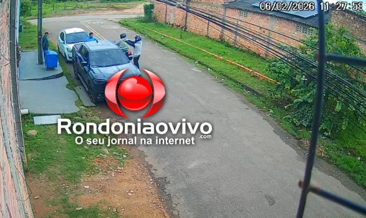 RUA ROBALO: Vídeo mostra ladrões agressivos atirando durante roubo