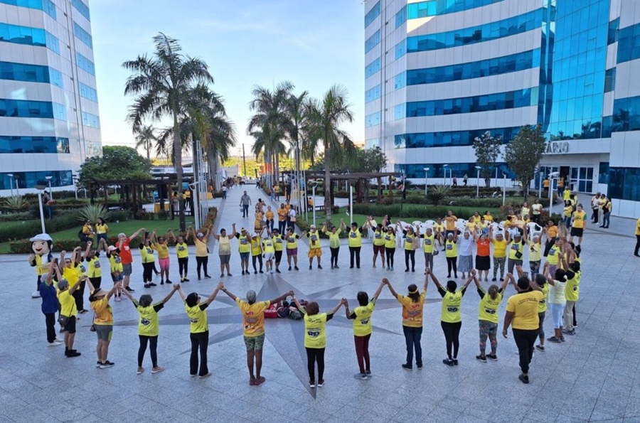 MAIO AMARELO: 'Dia do Amarelaço' é realizado no Palácio Rio Madeira com tema paz no trânsito