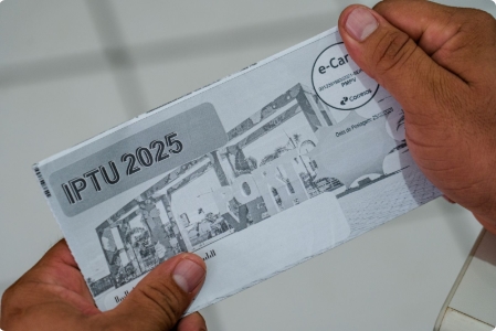 10% DE DESCONTO: Pagamento da cota única de IPTU e TRSD 2026 vai até o dia 5 de fevereiro