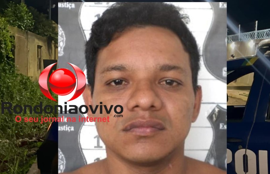 VULGO 'CHULAPA': Acusado de homicídio e roubo é preso pela Polícia Militar