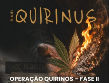 QUIRINOS: Draco2 realiza nova operação após apreensão de várias toneladas de skunk
