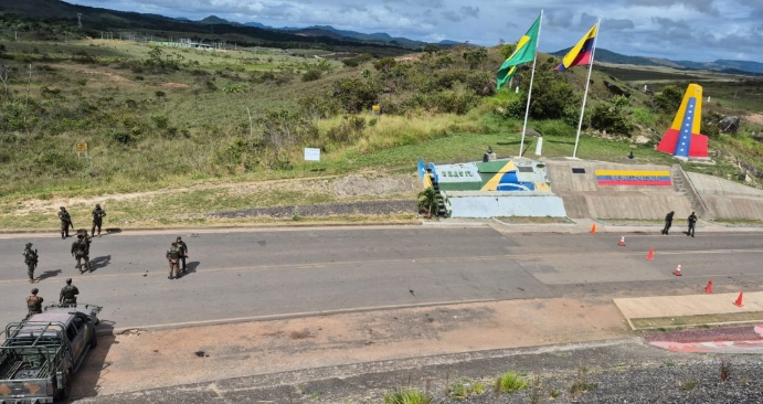 CONTROLE: Força Nacional vai atuar na fronteira do Brasil com a Venezuela por 90 dias