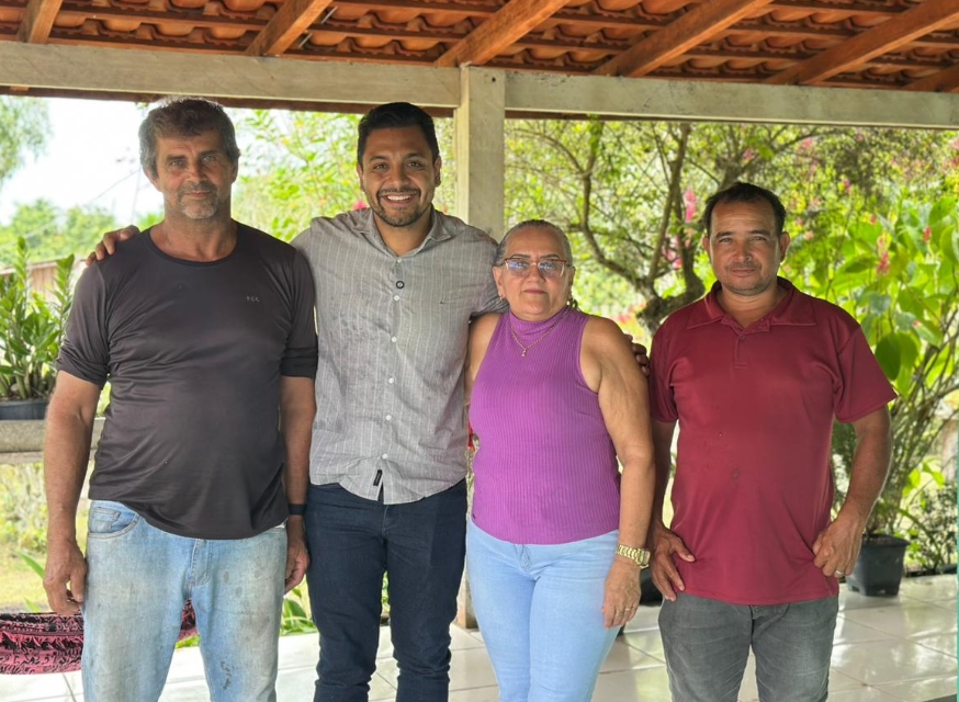 DR. GILBER: Vereador visita zona rural de Candeias e busca avanços para agricultura familiar