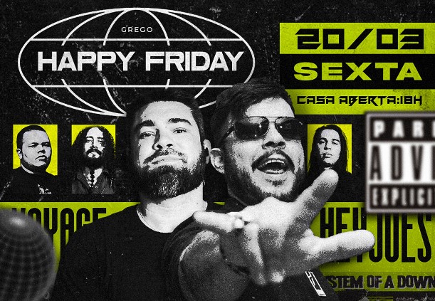 ROCK'N ROLL: Confira a programação do Fim de Semana no Grego Original Pub