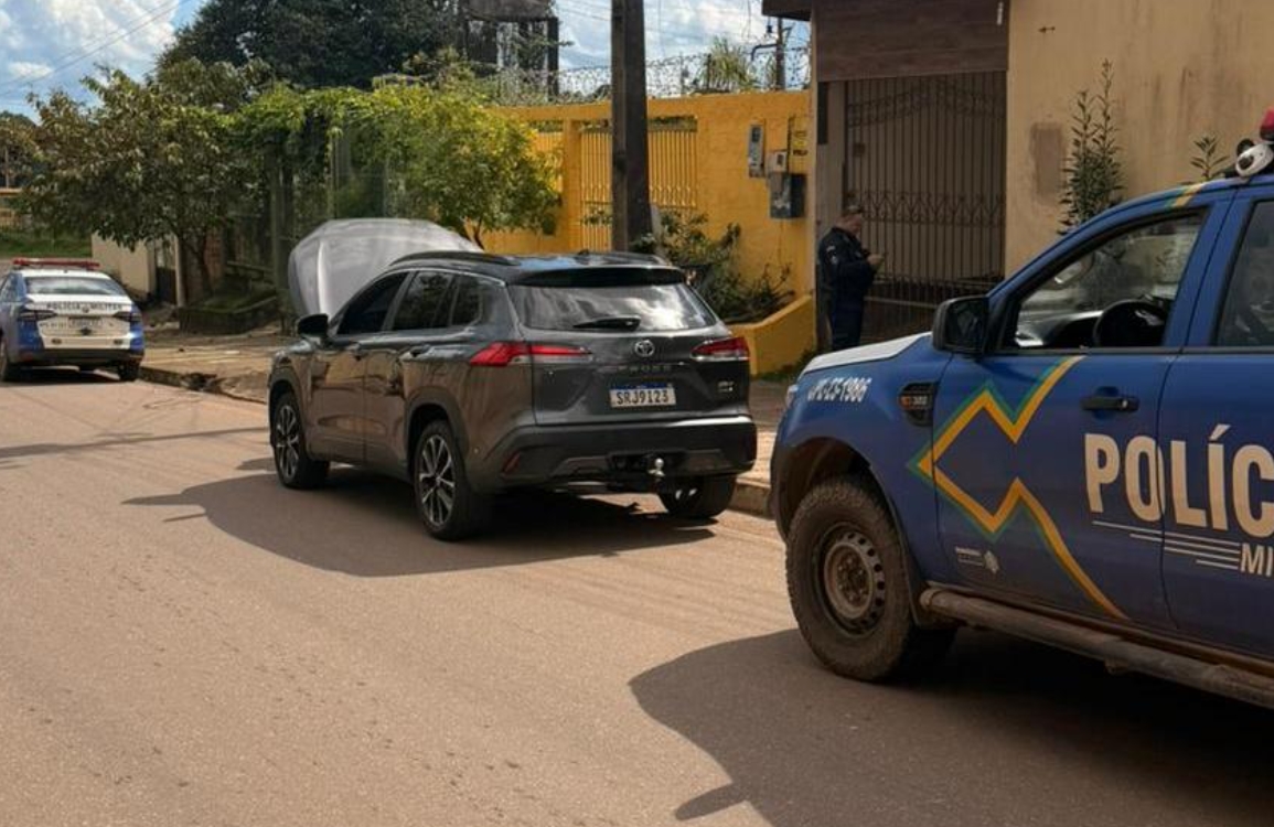 CLONADO: Corolla Cross roubado no Rio de Janeiro é recuperado em Porto Velho