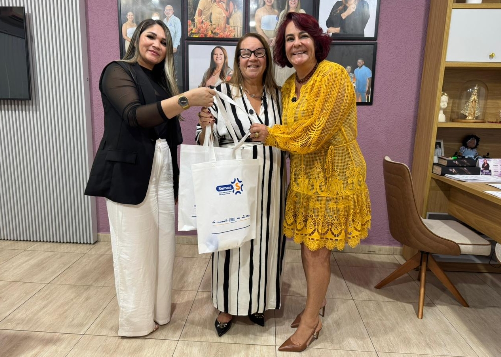 ELLIS REGINA: Vereadora recebe convite para a 'Semana S' do Comércio