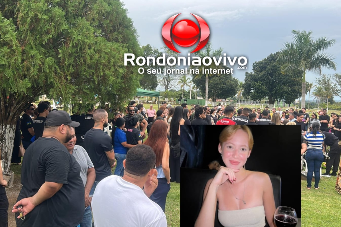 VÍDEO: Sepultamento de jovem vítima de acidente na BR-364 é marcado por forte comoção