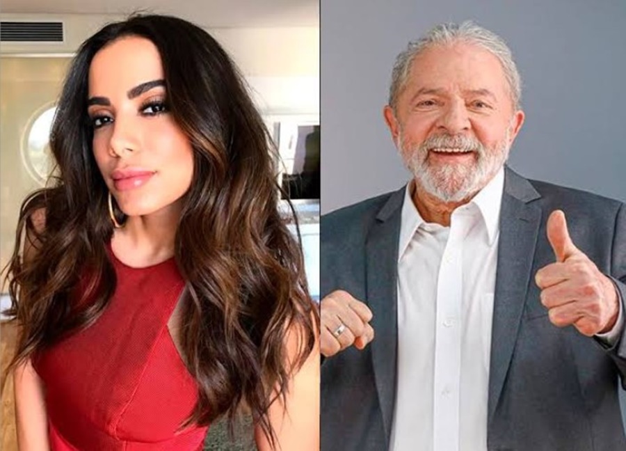LIGAÇÃO: Anitta conversou com Lula antes de declarar apoio ao petista