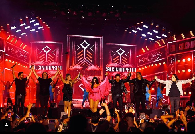 BANDA CALCINHA PRETA: Quer ganhar uma calcinha na hora e um Ingresso VIP Diamante?