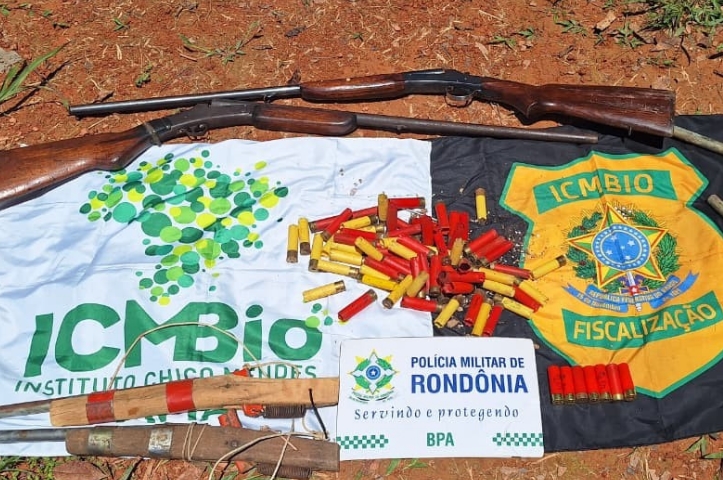 PARQUE NACIONAL: Operação contra garimpo ilegal de ouro e cassiterita apreende maquinário