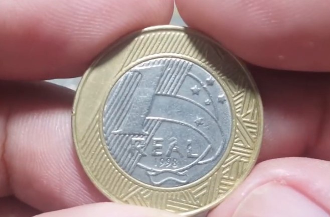 RELÍQUIA: Moeda de 1 real rara pode valer uma fortuna, alerta Banco Central
