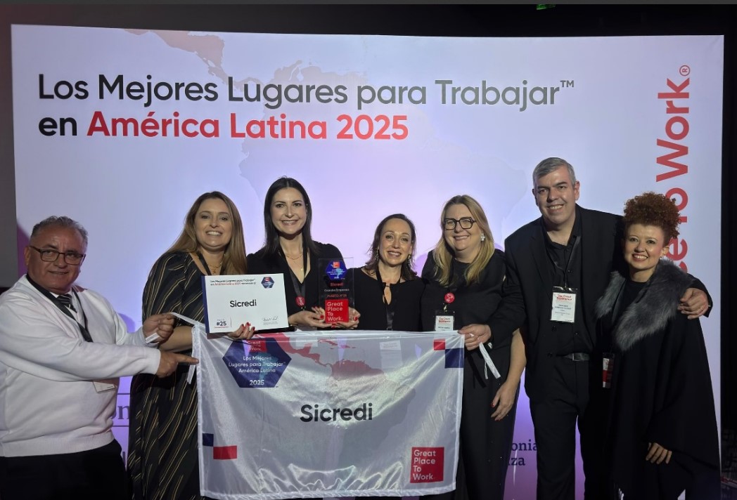 GPTW LATAM 2025: Sicredi é uma das Melhores Empresas para Trabalhar na América Latina