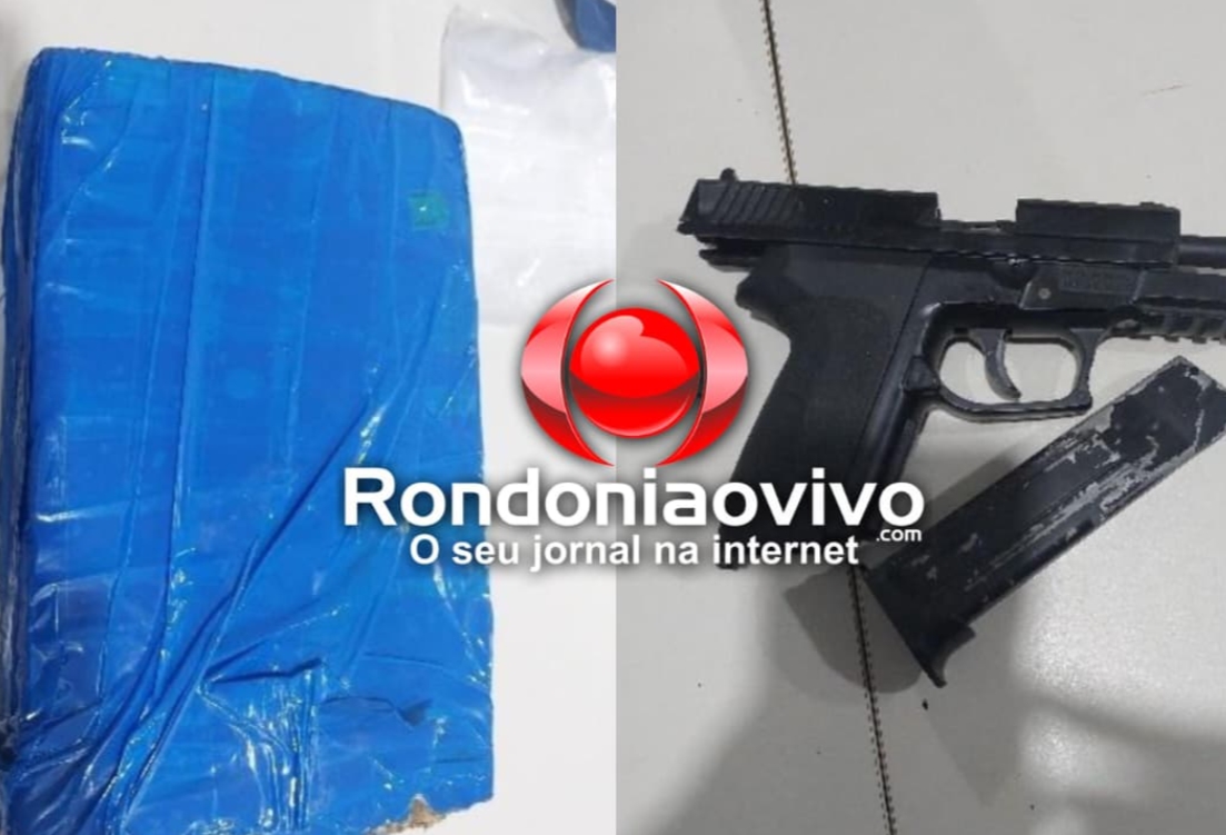 NA TIJUCA: PM prende mais um casal com um quilo de droga e arma falsa
